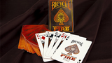 Bicycle Fire Playing Cards - Deck