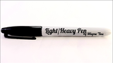 Light and Heavy Pen (Gimmicks and Online Instructions) by Wayne Fox